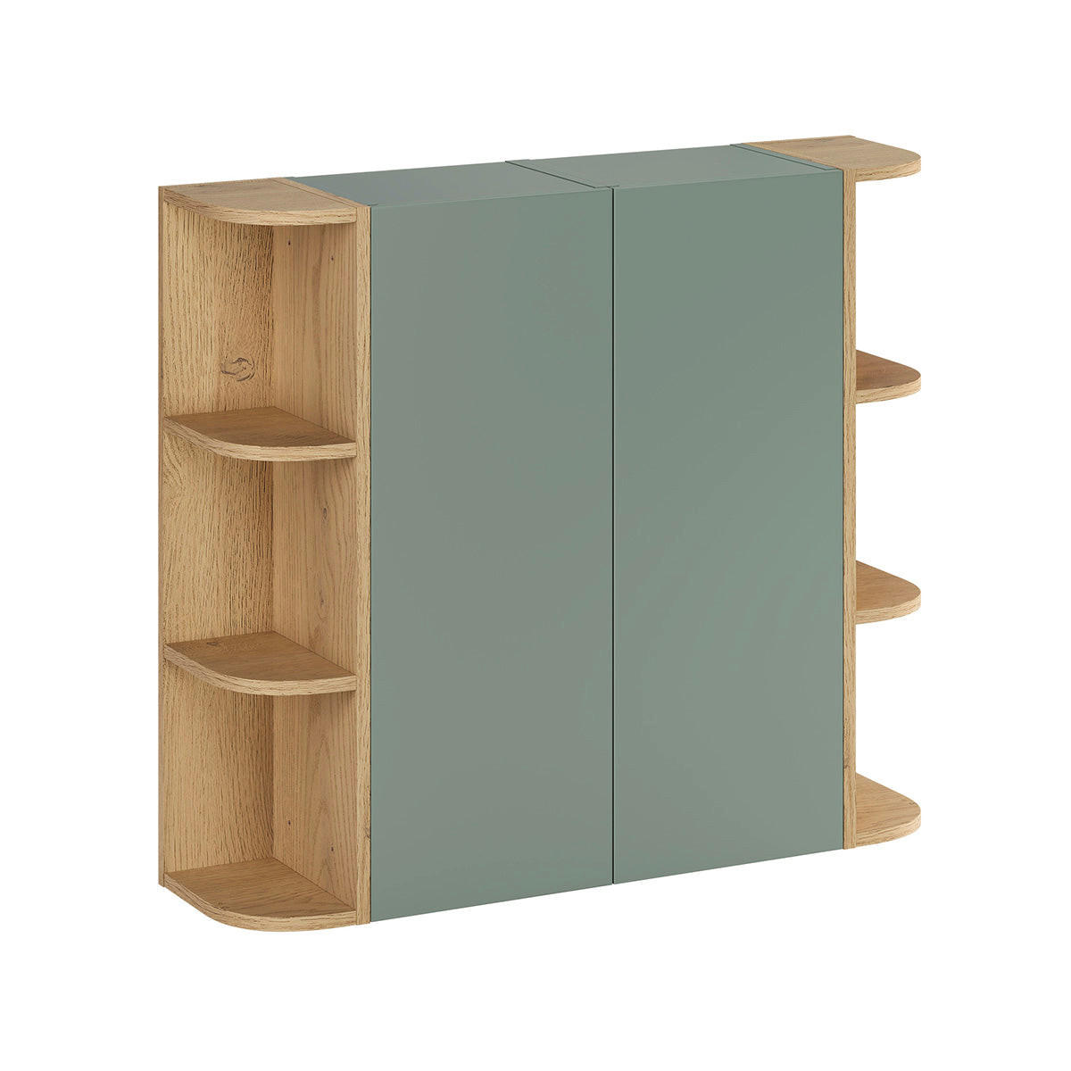 HÄNGESÄULE Oria Grün - Grün, Holzwerkstoff (45/160/26.6cm) - Petits-meubles