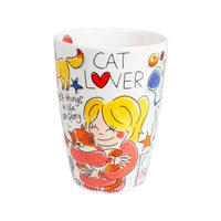 XL-BECHER Katzenliebhaber in Bunt - 500 ml - Multicolor, Keramik (0.5L) - Blond Amsterdam