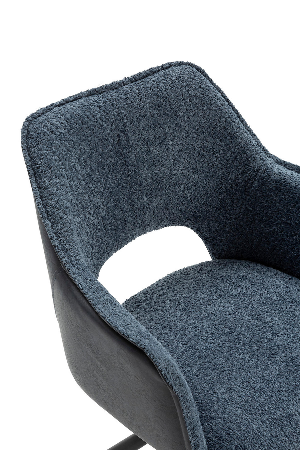 ESSZIMMERSTUHL Mariel Blau 60/62/47 cm 2er-Set - Blau, Textil (62/47/60cm) - Calicosy