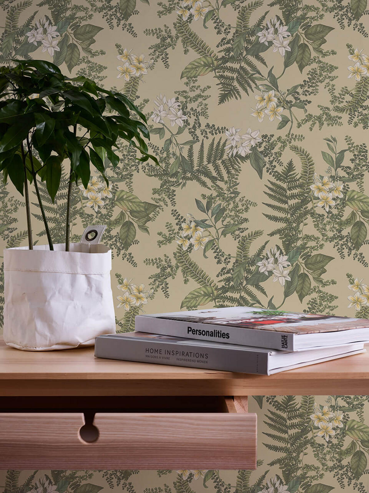 VLIESTAPETE Grün 53/1005 cm - Gelb, Textil (53/1cm) - KUNSTLOFT