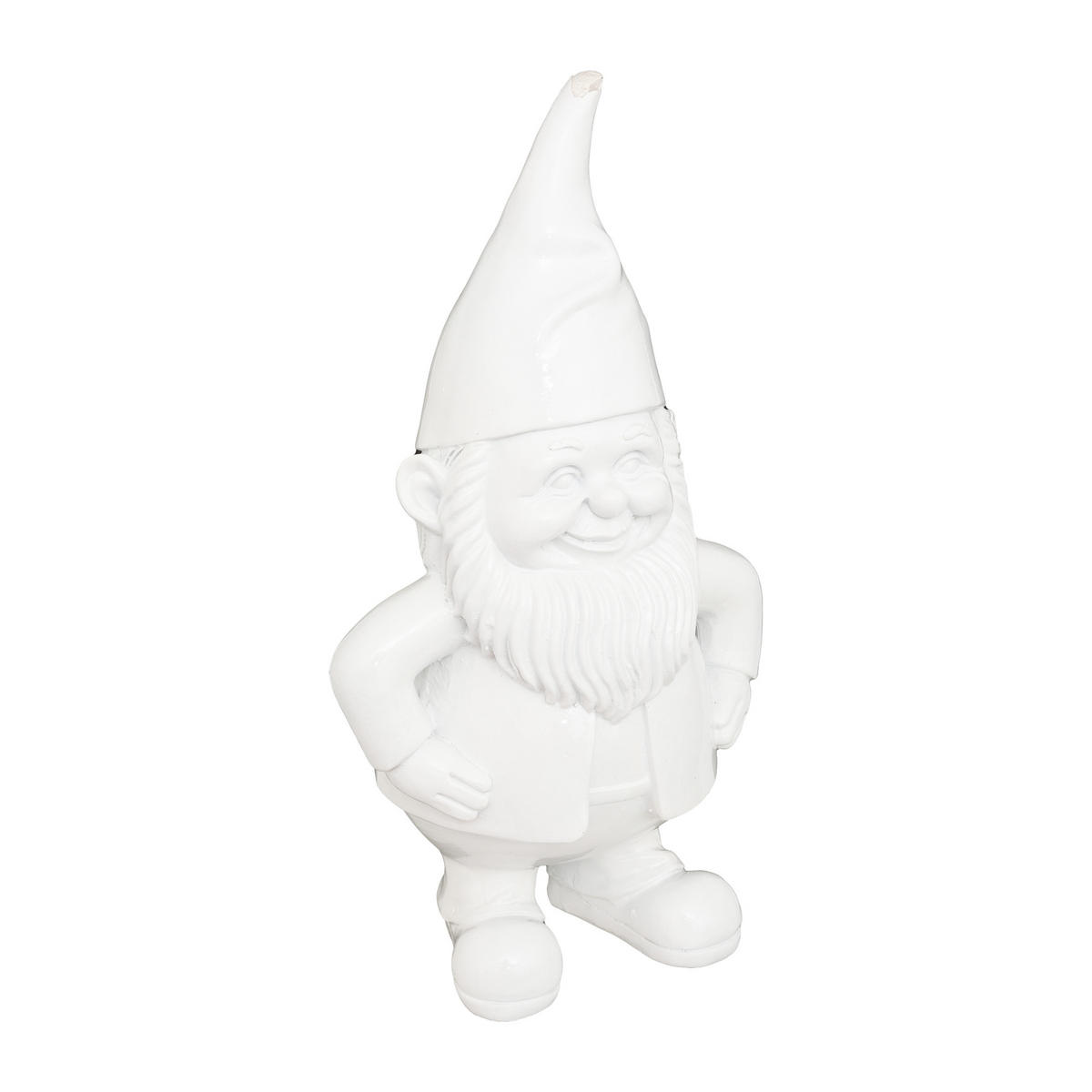 GARTENZWERG Anao 30 cm - Weiß, Kunststoff (10.5/29.5/16cm) - Atmosphera Createur d´interieur