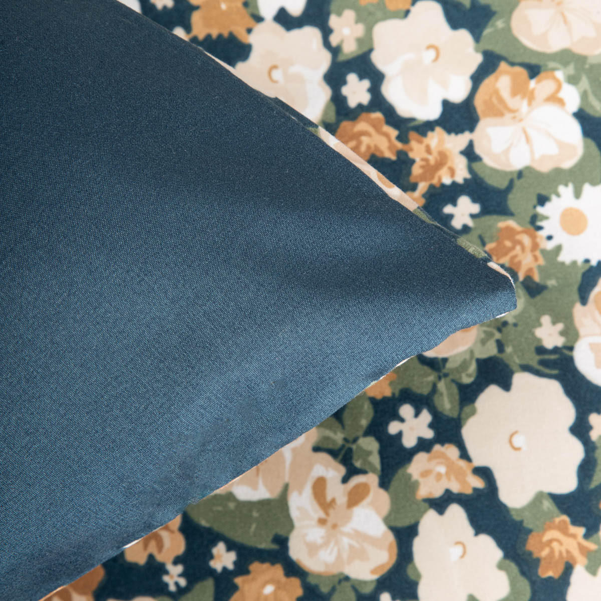 BETTWÄSCHE Allison Mikrofaser 140/200 cm - Grün, Textil (140/200cm) - Homla