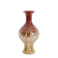 VAZE Jorven Rot 19/19/40 cm - Rot, Glas (40cm) - Light & Living