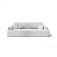 SOFA mit Schlaffunktion FIGO Quelle 01 - Weiß, Textil (250/75/150cm) - Bedante