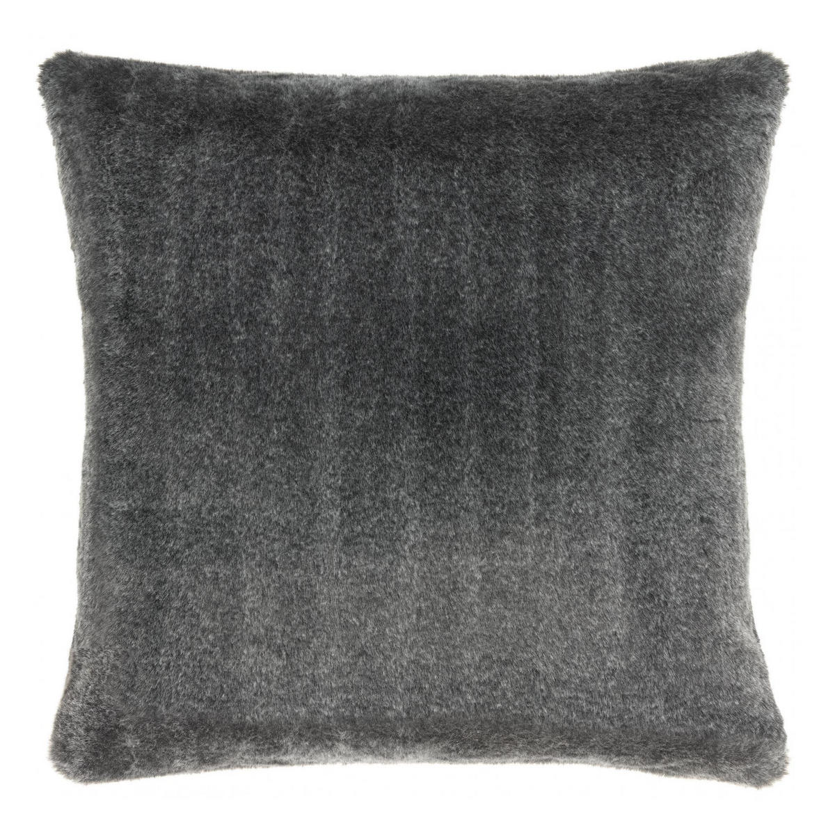 KISSEN Kinta carbonfarben 45 x 45 cm - Schwarz, Textil (45/45cm) - Vivaraise