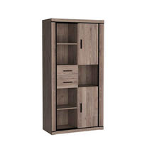 BÜCHERREGALE MALAGA 97 / 192 / 45 cm Braun - Braun, Holzwerkstoff (97/192/45cm) - MASSENO