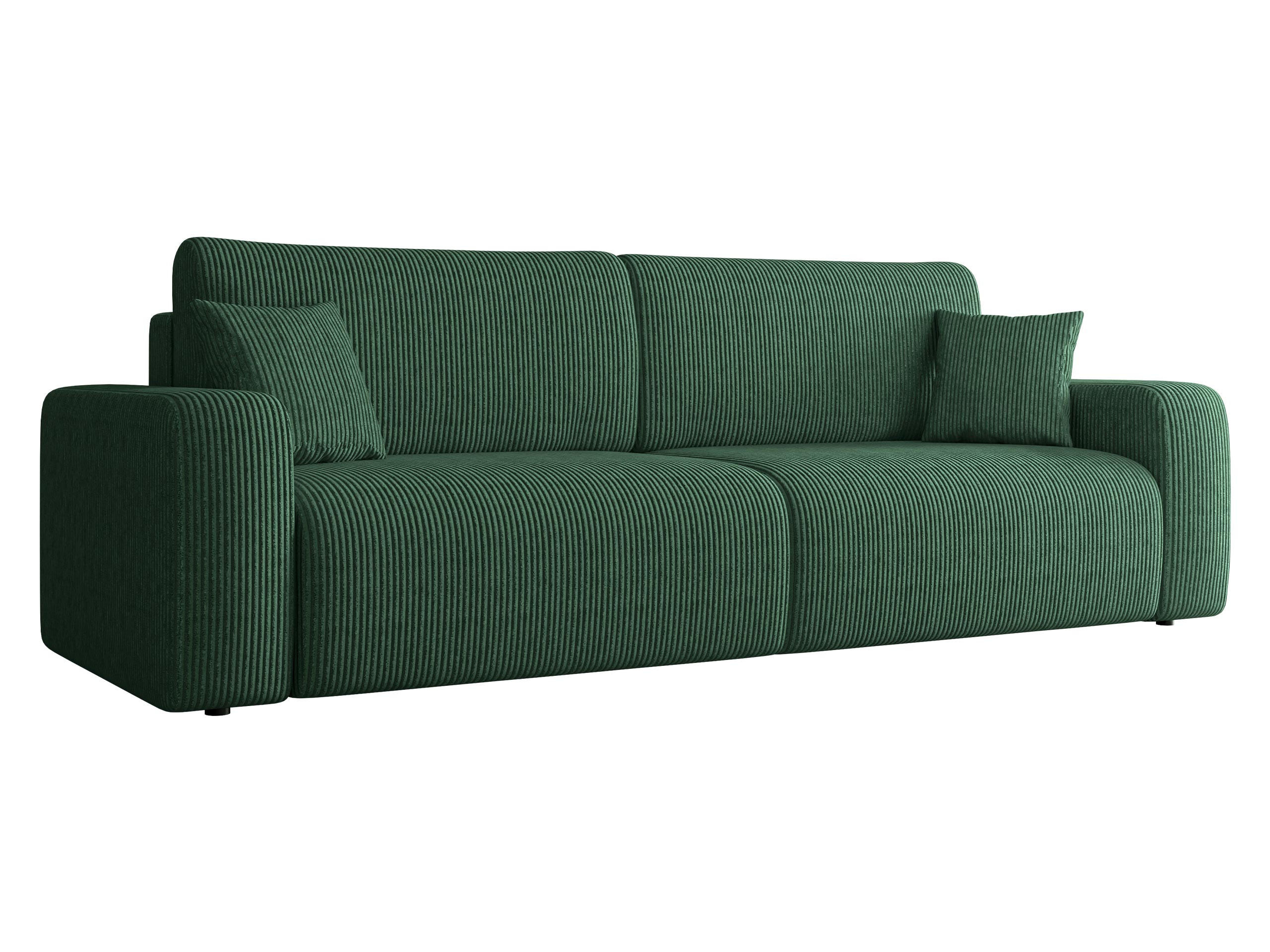 CANAPEA EXTENSIBILA Piano Reiat - verde/negru, material plastic/material textil (245/82/92cm) - MIRJAN24
