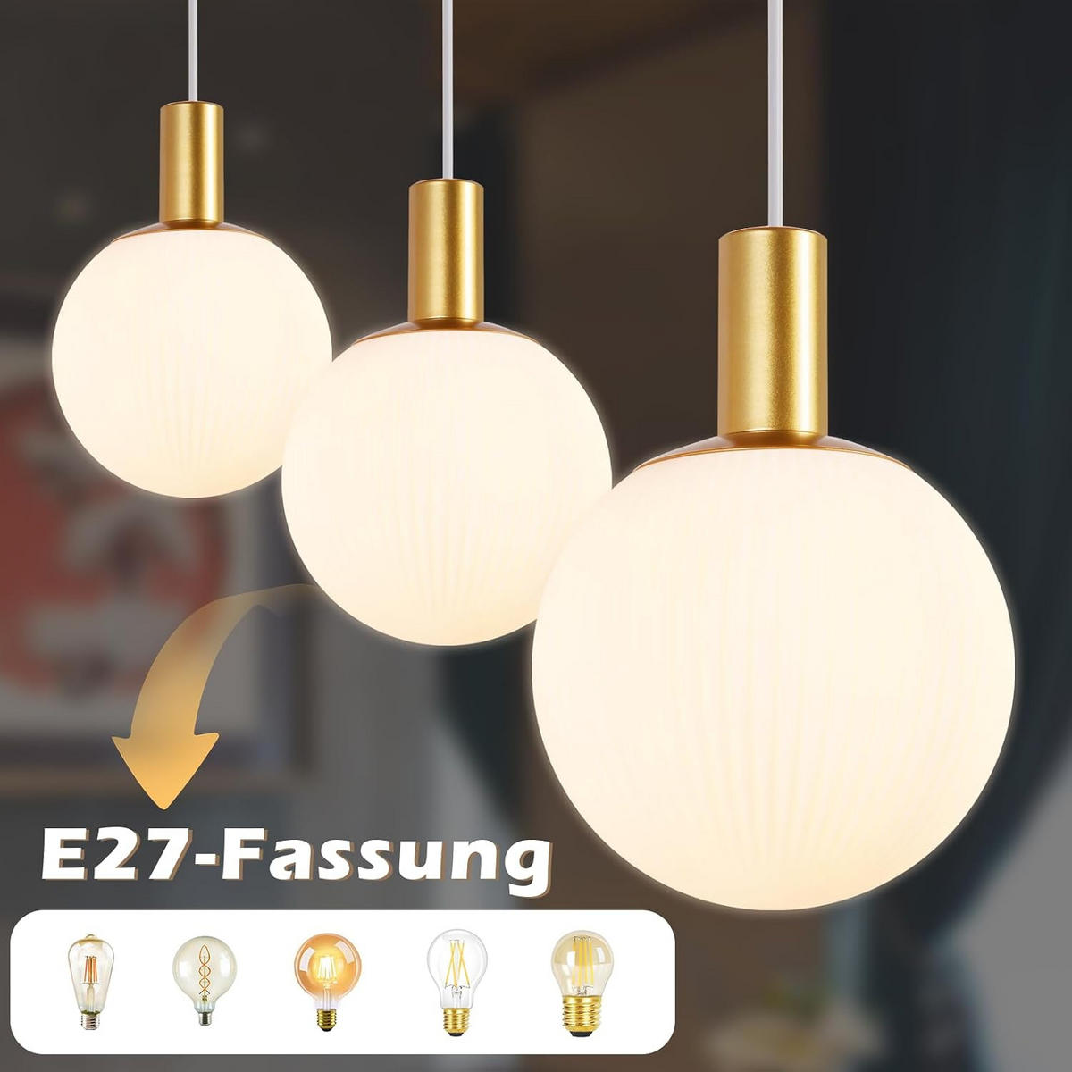 HÄNGELEUCHTE Syrvu 20.0/182.0/70.0 cm - Weiß, Metall (70/20/182cm) - ZMH