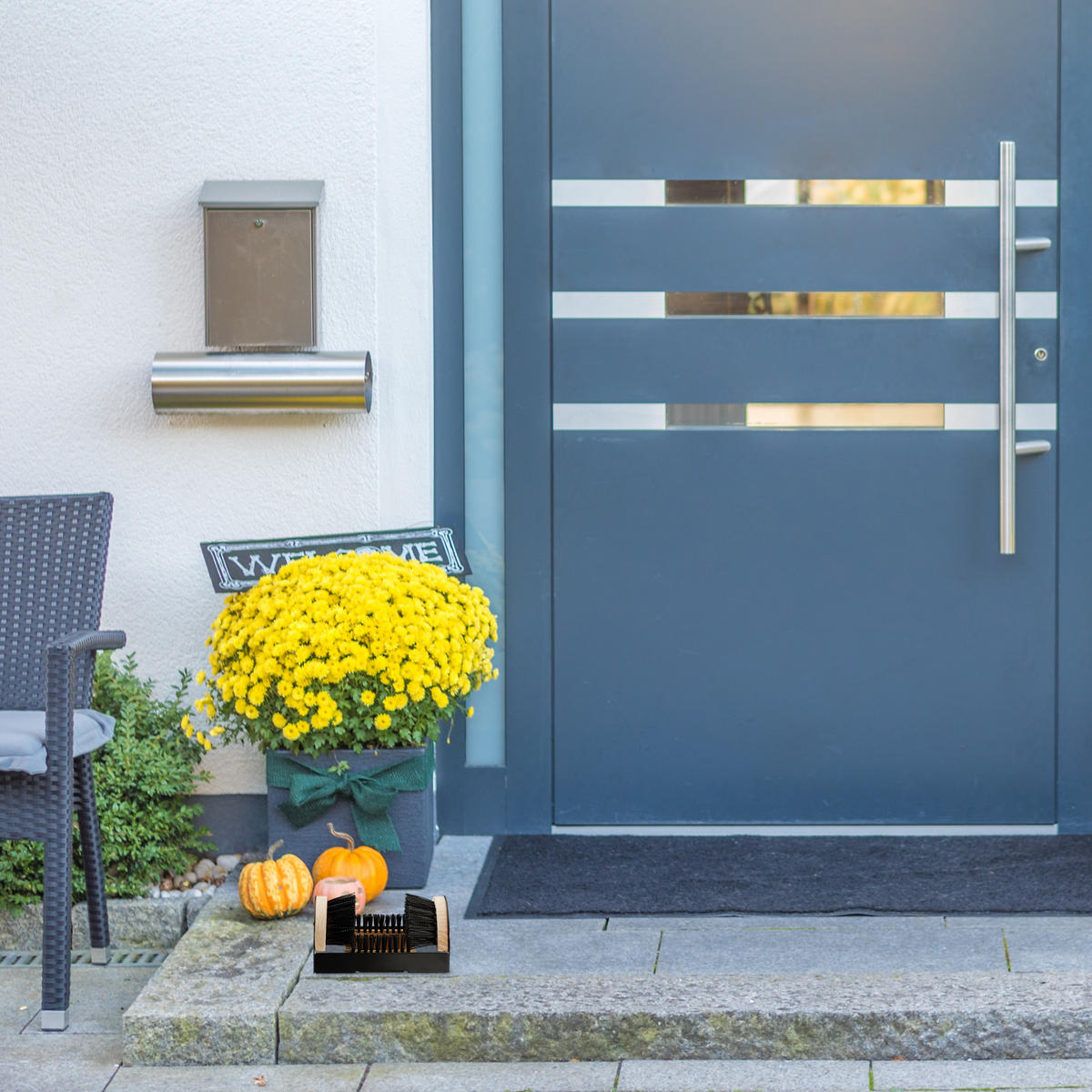 SCHUHABSTREIFER - Multicolor, Holz/Kunststoff (23/15cm) - Relaxdays