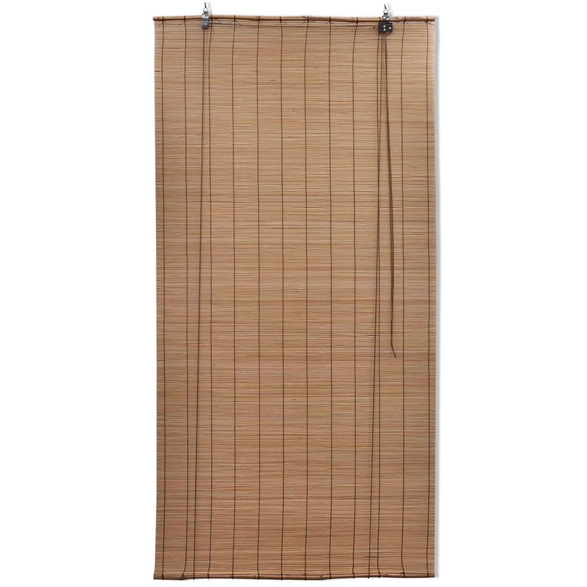 BAMBUSROLLOS 2Er Set 150/220 Cm Braun - Braun, Naturmaterialien (220/150cm) - vidaXL