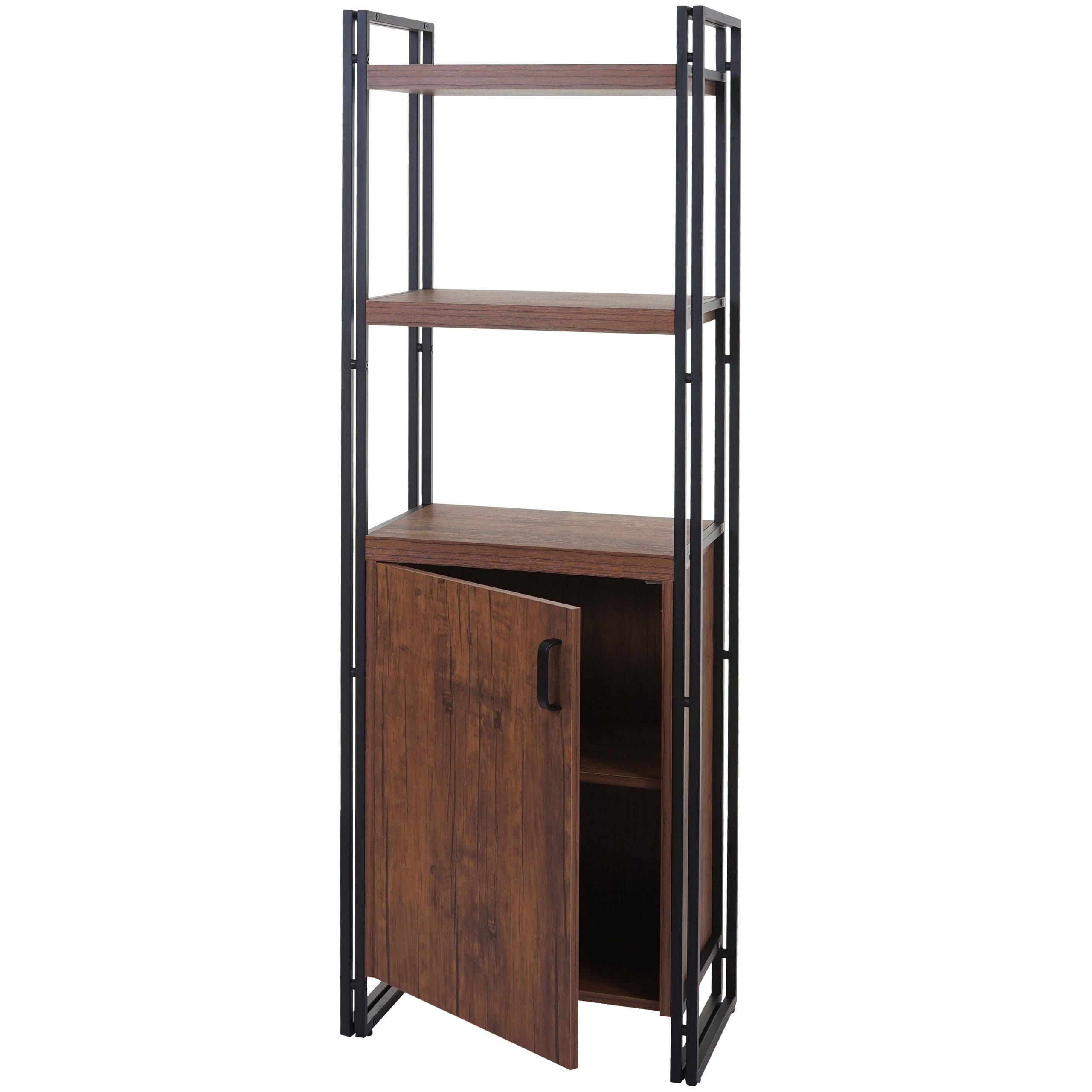 BÜCHERREGAL Eiche Dekor - Eichefarben, Holzwerkstoff (55/165/35cm) - MCW