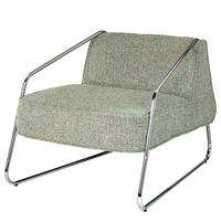 SESSEL - Webstoff - Grün, Textil/Metall (60/59/69cm) - home24