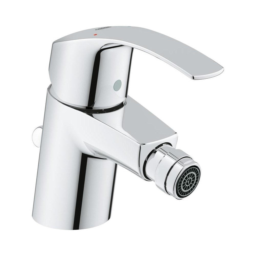 BIDETARMATUREN Silber 10.3/3.4/12.6 cm 32929002 - Silberfarben, Metall (3.4/12.6/10.3cm) - Grohe