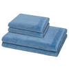 FROTTIERSET Premium 4-teilig - Blau, Textil (50/100cm) - MÖVE
