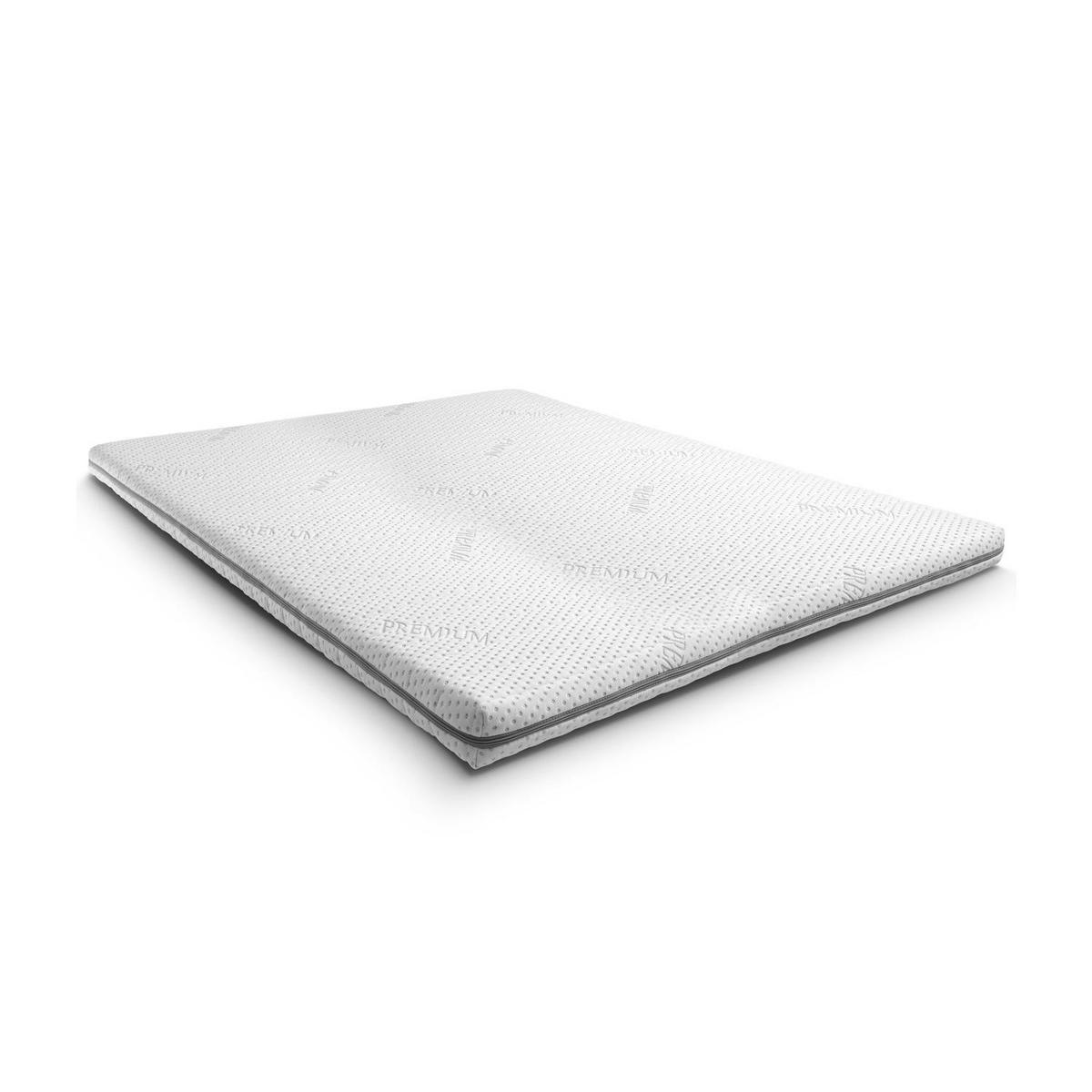TOPPER Premium 120x200 cm - Weiß, Textil (120/200cm) - Supportho
