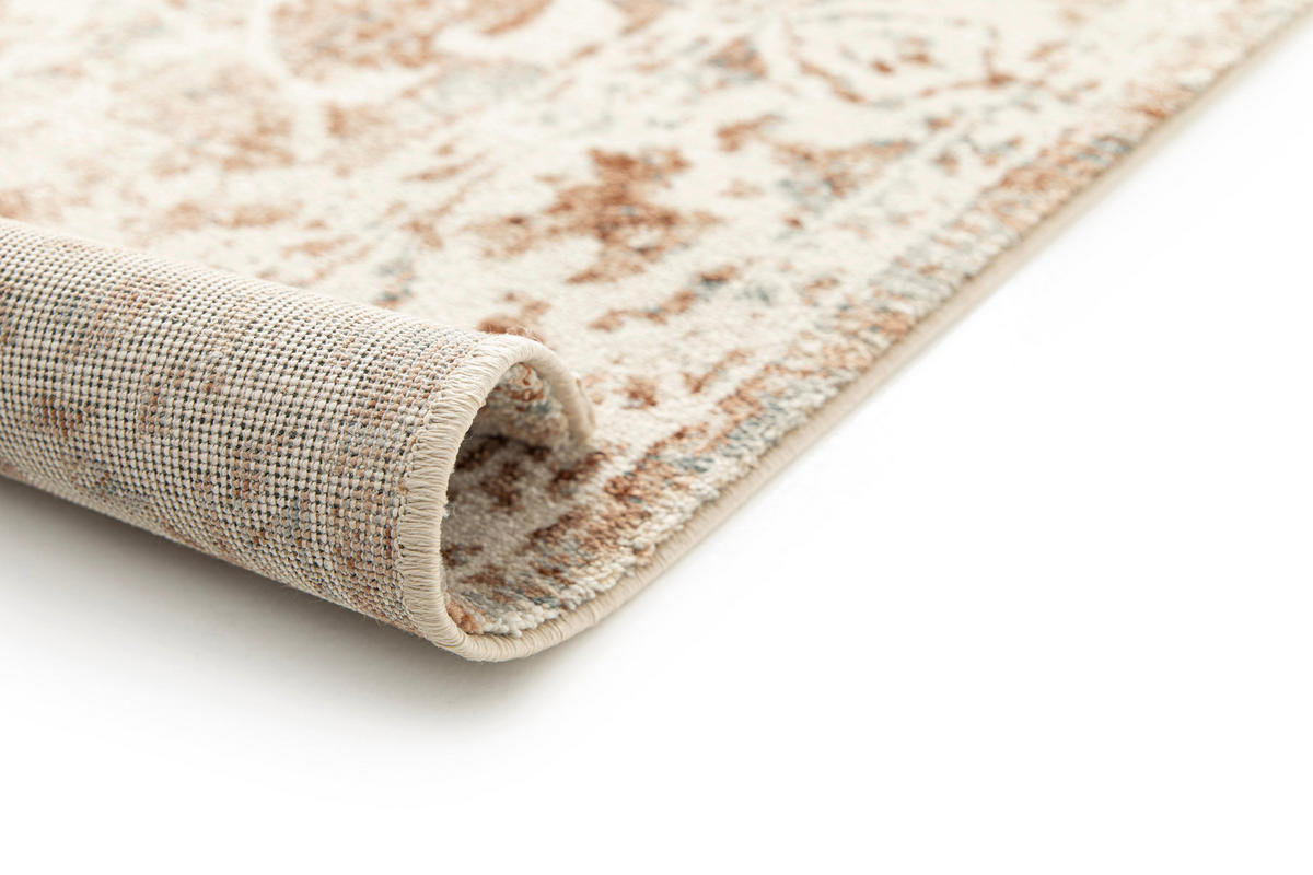 TEPPICH aus recycelten Fasern im Designstil beige - Beige, Textil (120/170cm) - AFK Living