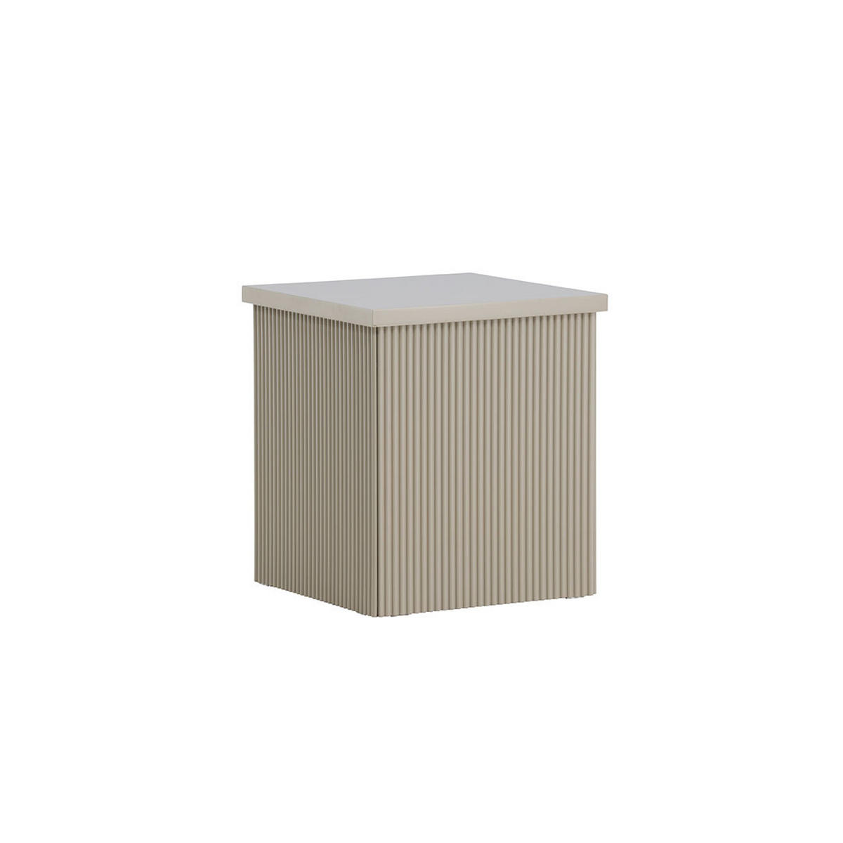 BEISTELLTISCH, Lenox, Beige, MDF, 40 x 40 x 45 cm - Beige, Holzwerkstoff (40/40/45cm) - ebuy24