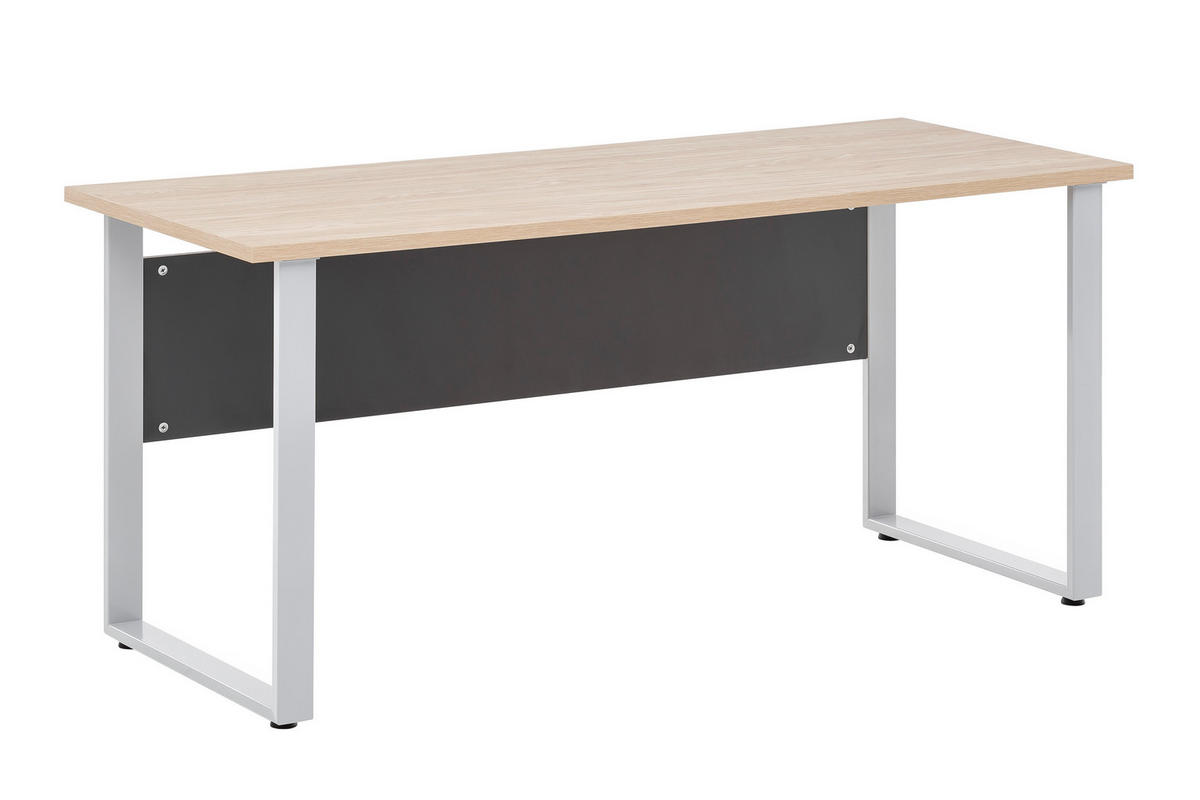 SCHREIBTISCH Hippo 73x160x75 cm Eiche - Eichefarben, Holz (75/160/73cm) - PROREGAL