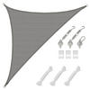 SONNENSEGEL Luftdurchlässig 600/420 cm Grau - Grau, Kunststoff (420/600cm) - Amanka