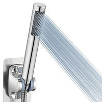 HANDBRAUSE Komplett aus Metall Chrom Hochdruck - Silberfarben, Metall (3/12.7/23cm)