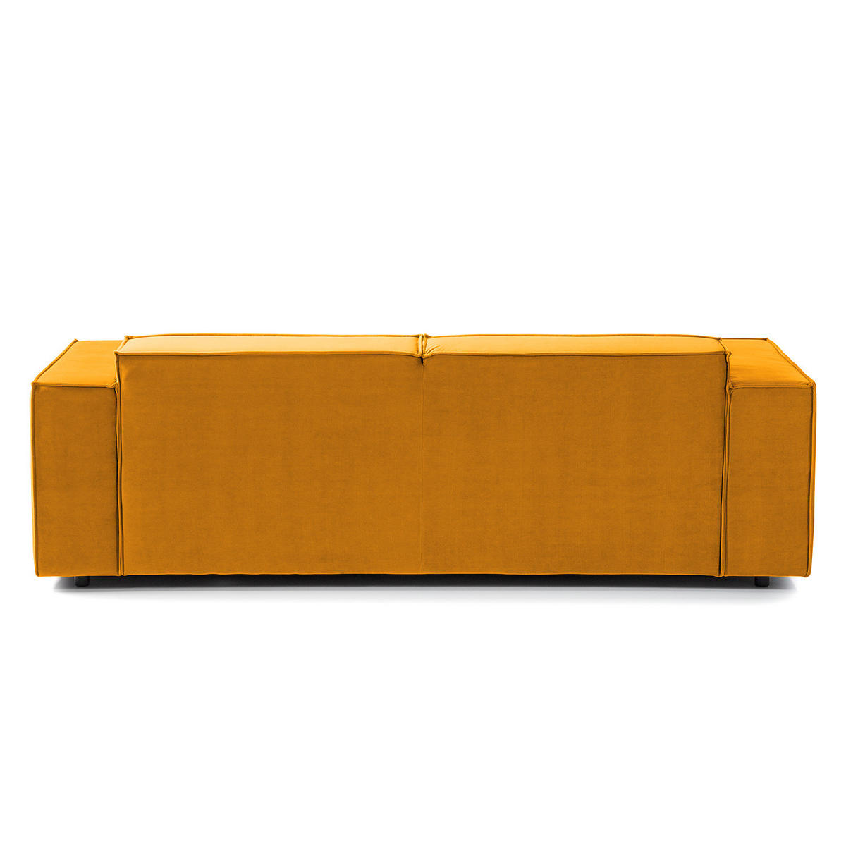 2,5-SITZER SOFA - Gelb, Textil (223/70/96cm) - home24