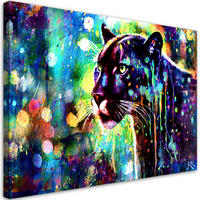 KUNSTDRUCK Lila 90/60 cm - Lila, Textil (90/60cm) - KUNSTLOFT