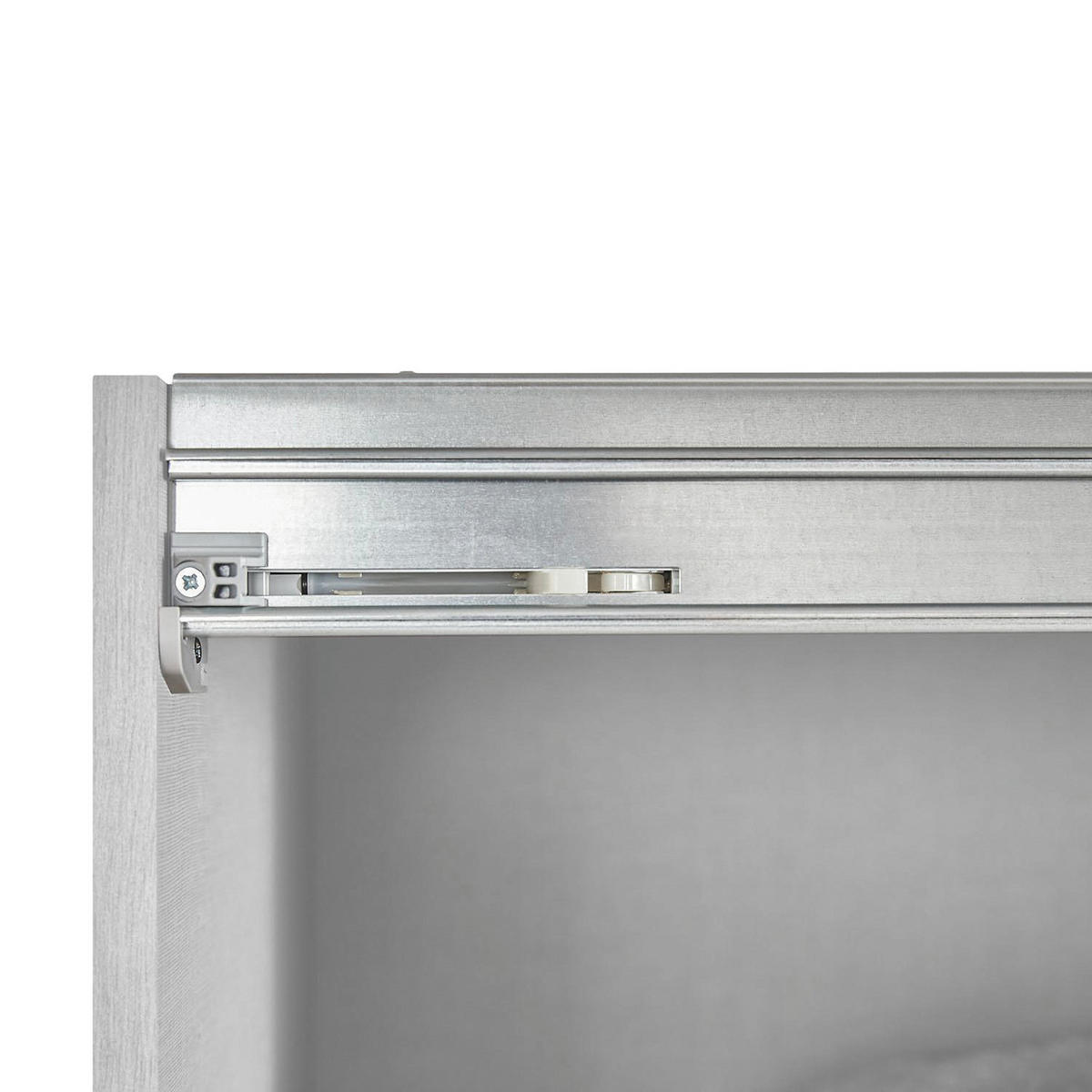 SCHWEBETÜRDÄMPFER - 2er-Set - Aussentürdämpfer - Silberfarben, Metall (61/1.5/5cm) - home24