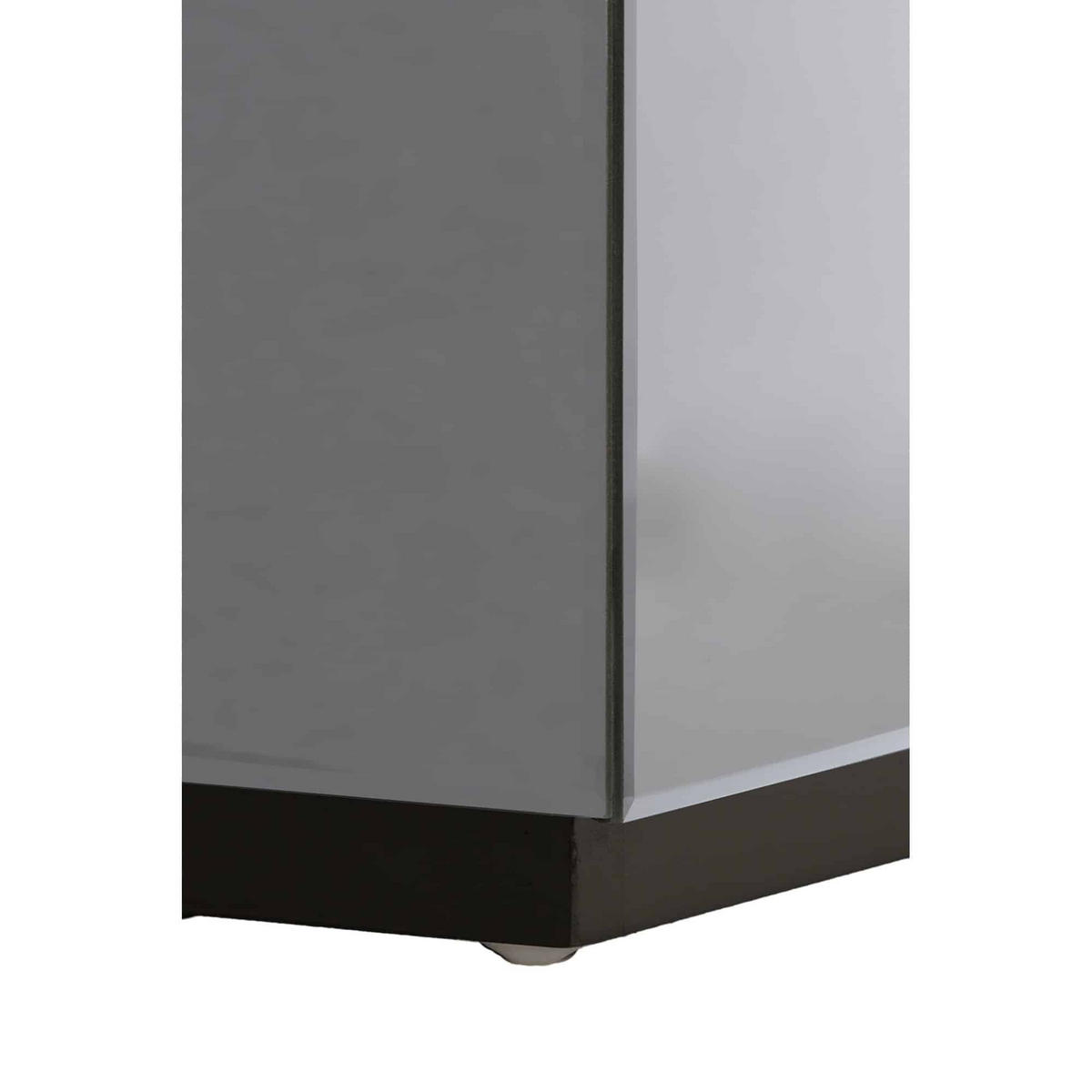 BEISTELLTISCH Daxton Grau 40/40/40 cm - Grau, Glas (40/40/40cm) - Light & Living