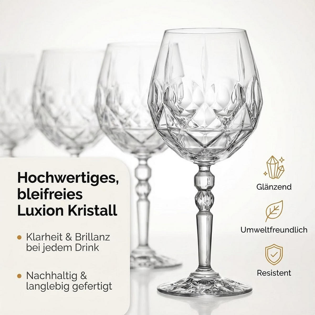 COCKTAIL/APERITIFGLAS Alkemist 530 ml 6er Set - Transparent, Glas (0.53L) - Der-Porzellan-Laden
