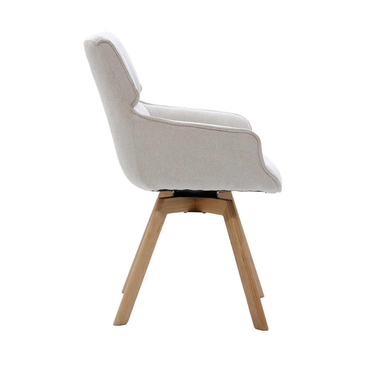 2ER Set - Beige, Holz (57/86/65cm) - Giga Meubel