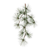 PINIE Künstlicher Pinien-Zweig - Fynn 67 cm - Grün, Kunststoff (67cm) - aplanta