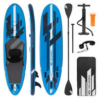 STAND UP PADDLE BOARD Kajak Blau - Blau, Kunststoff (320/82/15cm) - ECD-Germany