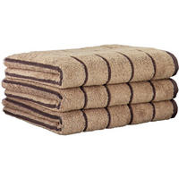 HANDTUCH Unisex Balance Beige 3er Pack Baumwolle - Sandfarben, Textil (200/135cm) - Cawoe