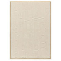 TEPPICH modern Wohn-/Schlafzimmer Wolle & Naturfaser ROKA Weiß 200x290 cm - Weiß, Naturmaterialien (200/290cm) - Novatrend