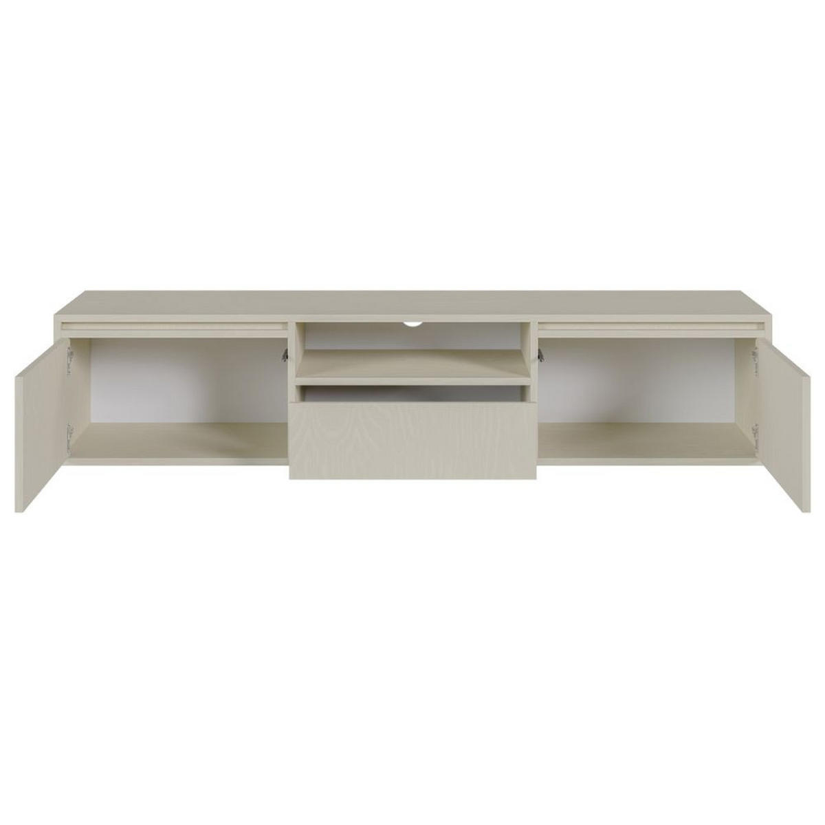 TV-HÄNGEBOARD Evo Hellbeige 154 cm - Beige, Holzwerkstoff (154/32.4/39cm) - Selsey