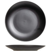 SPEISETELLER Black Tie ø 27 cm - 6 Stück - Schwarz, Keramik (27cm) - Studio Tavola
