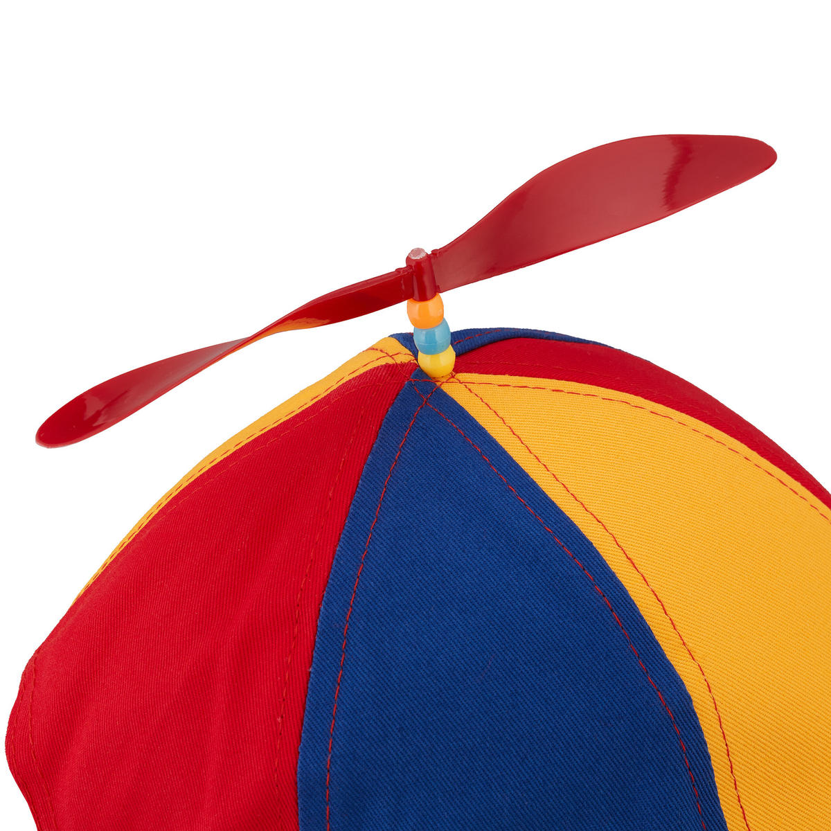 PROPELLERMÜTZE - Multicolor, Kunststoff/Textil (19/14/27cm) - Relaxdays