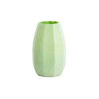GLASVASE BRADLEY Ø23x38 cm, Glas, Mintgrün - Mintgrün, Glas (23/38cm) - Light & Living