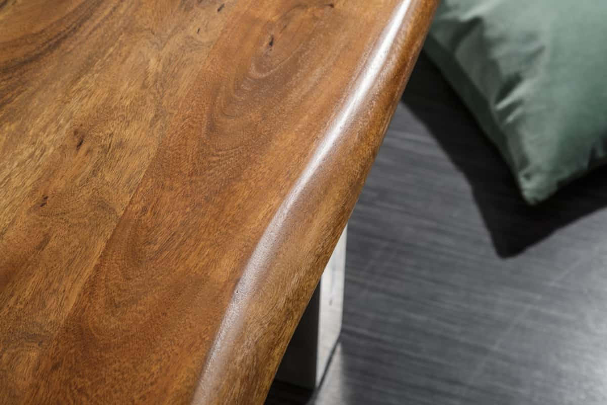 BANK MAMMUT NATURE Akazie Natur 200cm - Braun, Holz (200/45/40cm) - riess-ambiente