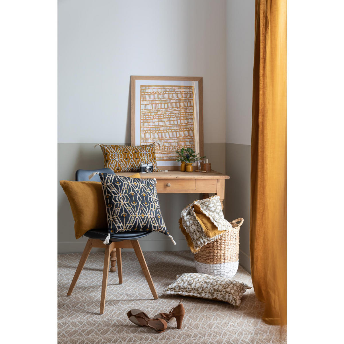OUTDOOR-TEPPICH Adam 2 leinen 200 x 290 cm - Braun, Textil (200/290cm) - Vivaraise