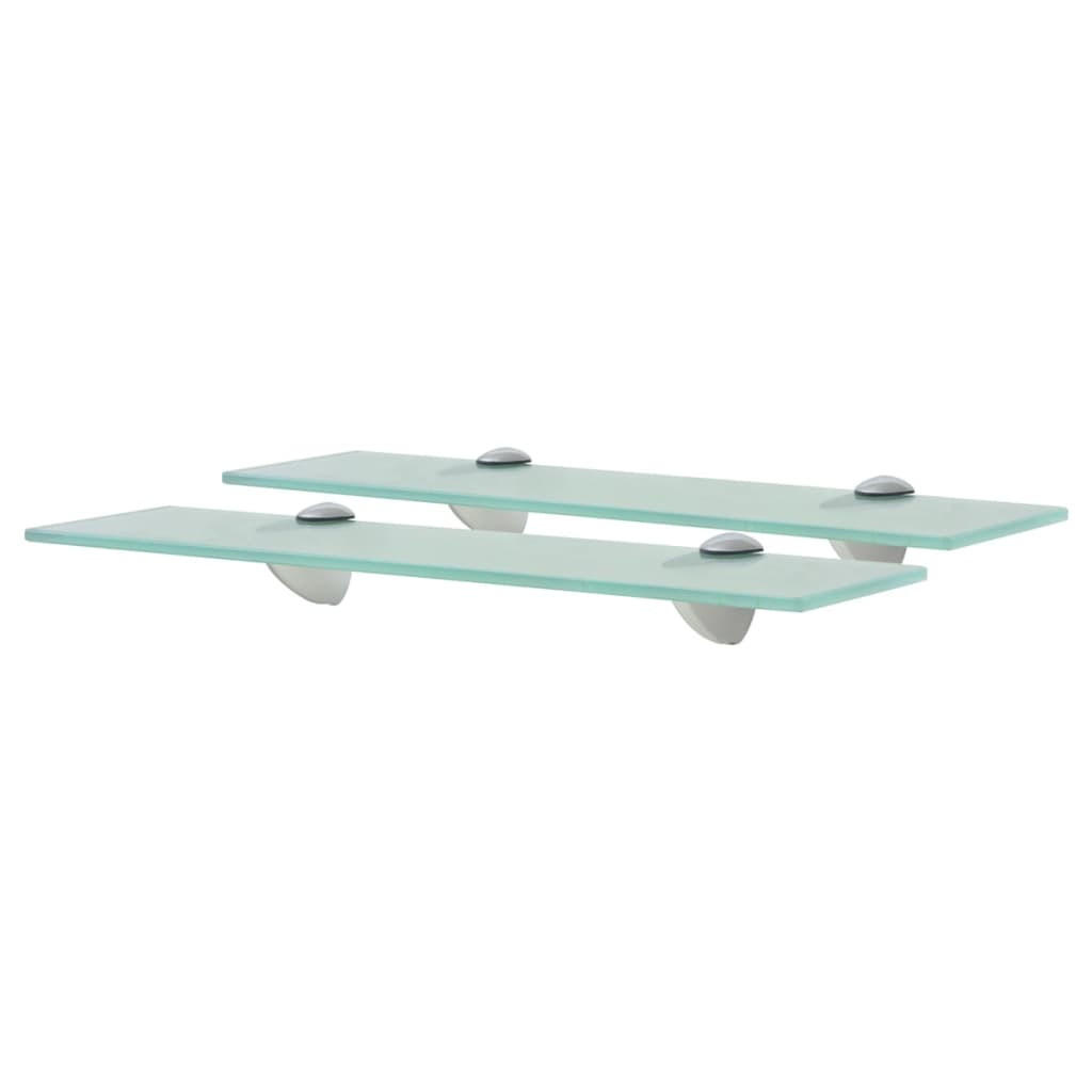 vidaXL Wandboardset Transparent 40x0.8x10 cm