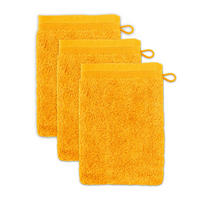 WASCHHANDSCHUH SUPERWUSCHEL 3ER PACK - Goldfarben, Textil (15/20cm) - MÖVE