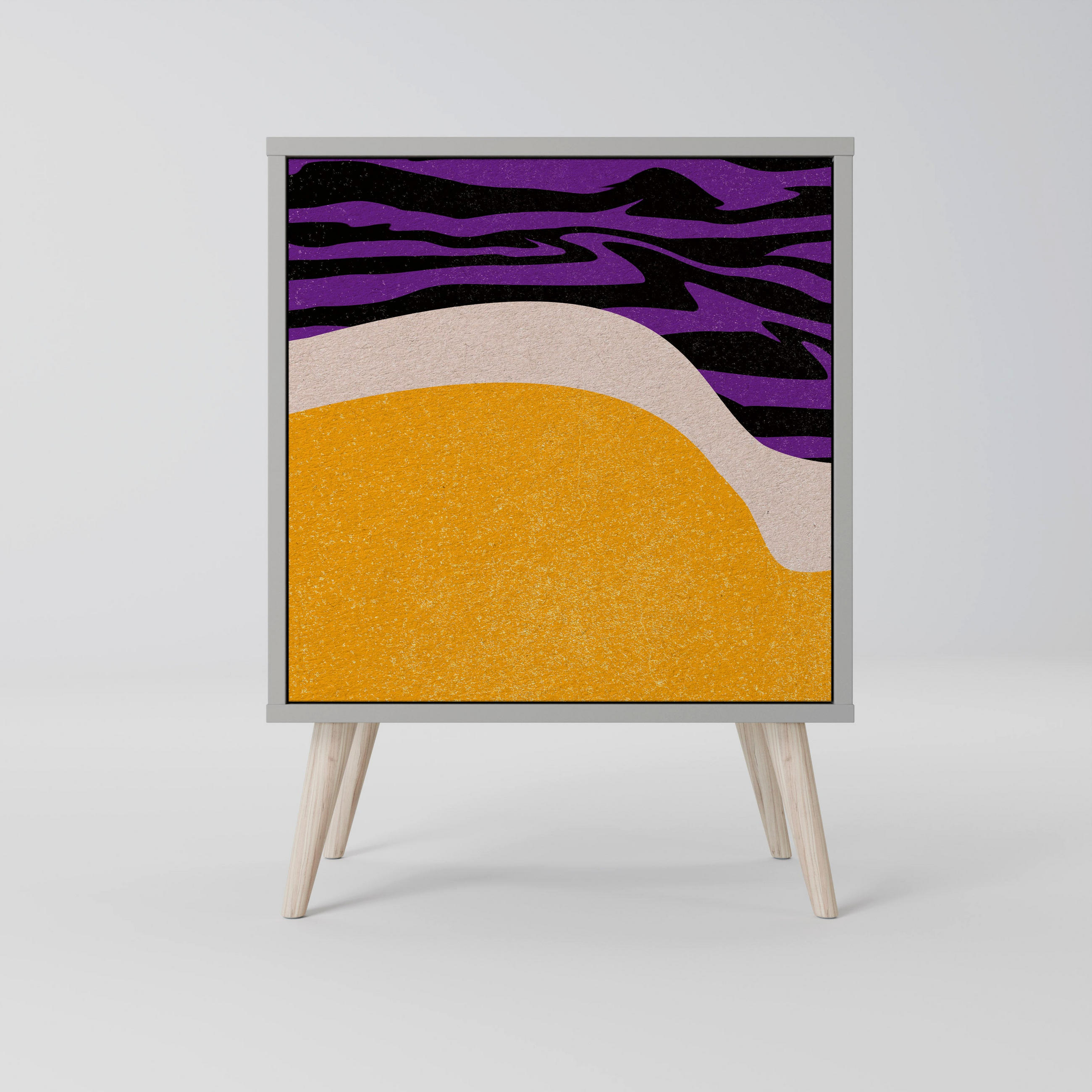 SpaceRebels Sideboard Grau 57.5x77.5x42 cm
