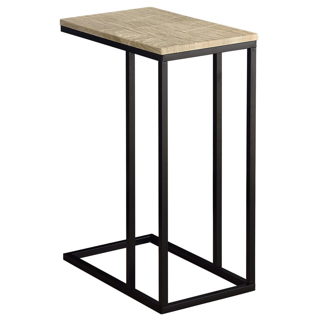 Thumbnail - Idimex Beistelltisch, Schwarz, Sonoma Eiche, Holzwerkstoff, Vintage, Rechteckig,Rechteckig, 46x61x26 cm, Wohnzimmer, Woh...