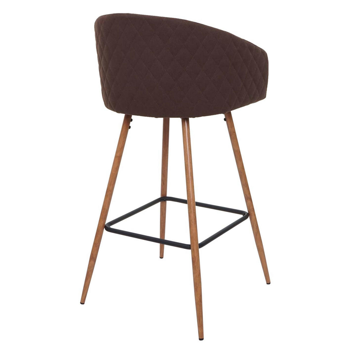 BARHOCKER Braun 2er-Set - Braun, Textil (53/100/50cm) - MCW