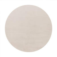 HOCHFLORTEPPICH 80/80 cm Soft 380 - Creme, Kunststoff (80/80cm) - Paco Home