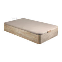 BETTGESTELL mit Bettkasten - 1 Person - holz - naturfarben hell Hestia - Naturfarben, Holz (90/200cm) - Vente-Unique