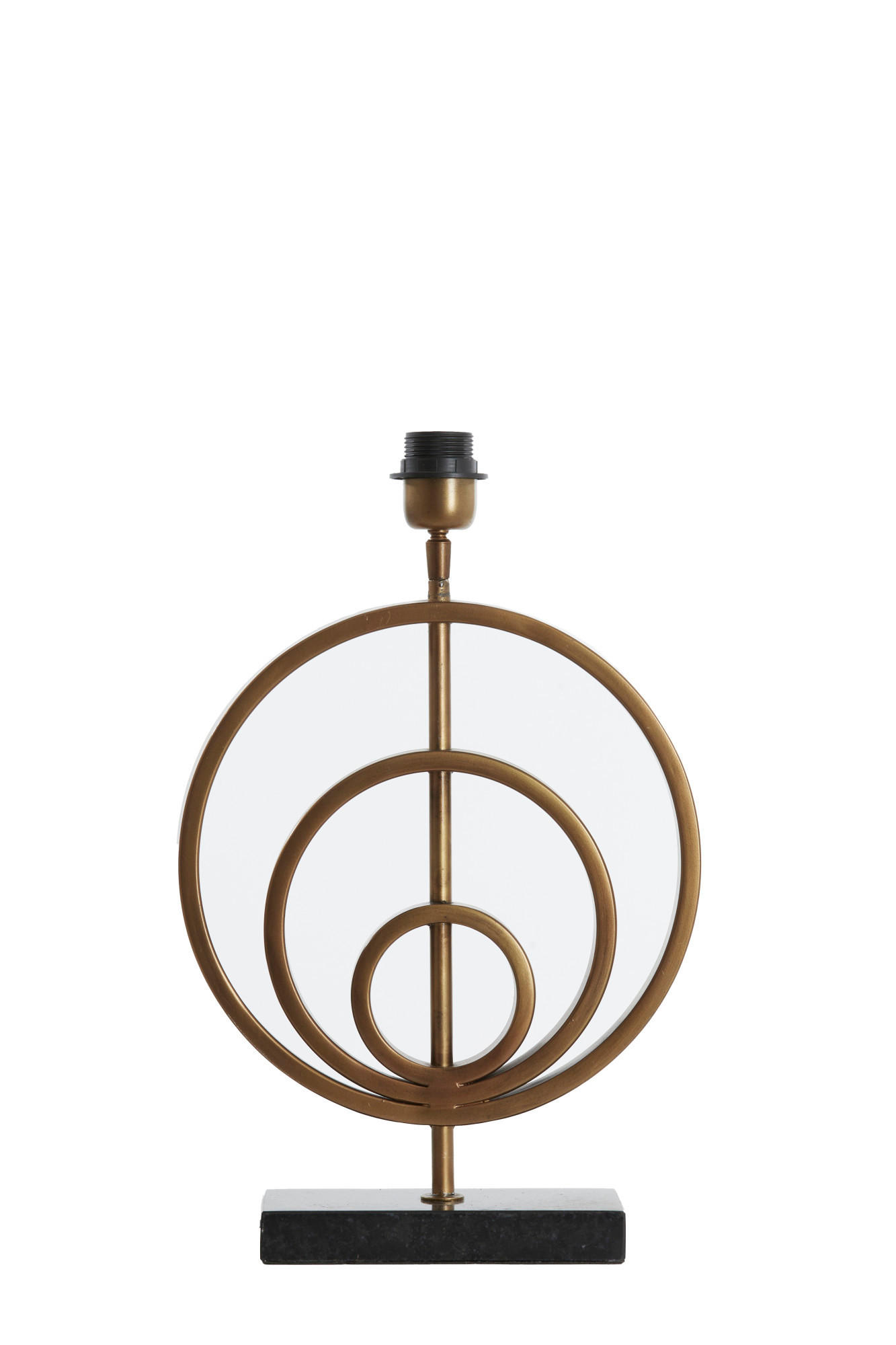 LAMPENFUSS Cassel Bronze Ø30/41 cm - Bronzefarben, Metall (30/9/41cm) - Light & Living