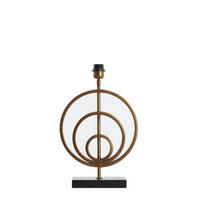 LAMPENFUSS Cassel Bronze Ø30/41 cm - Bronzefarben, Metall (30/9/41cm) - Light & Living