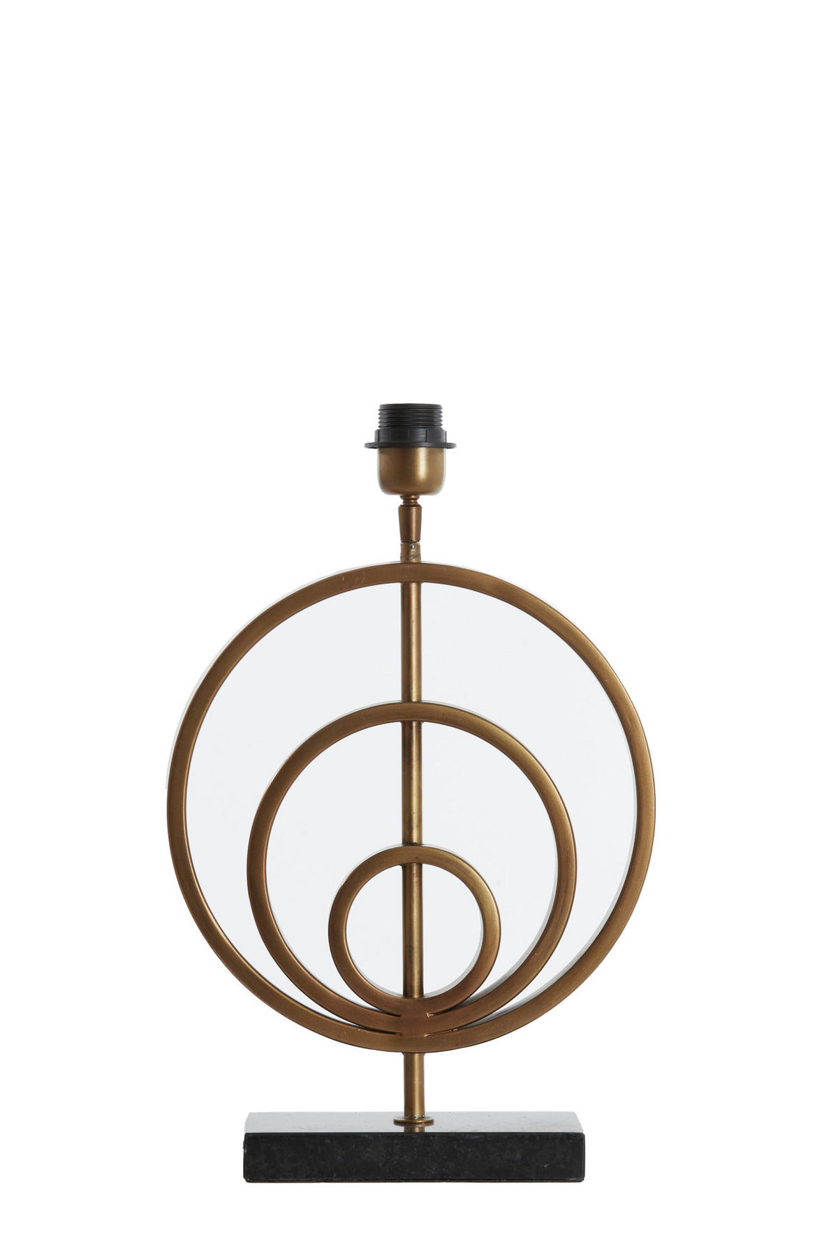 LAMPENFUSS Cassel Bronze Ø30/41 cm - Bronzefarben, Metall (30/9/41cm) - Light & Living